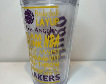 NBA Tumbler Cup – Gepersonaliseerd basketbalcadeau – Kies je team