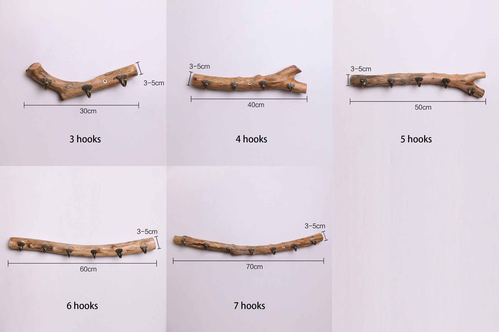 Wand-Schalhalter - Platzsparende Aufbewahrung Für Schals & Accessoires