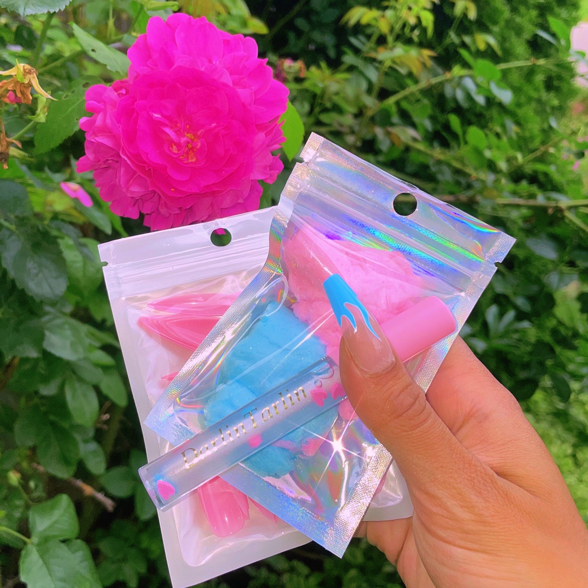 Lip Gloss Bundle in Cotton Candy Hyaluronic Acid Jojoba Etsy