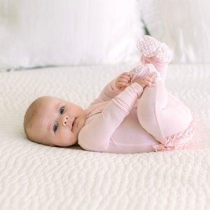Pink Footie Pajamas Etsy Canada
