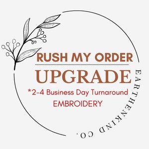 RUSH FEE - 2-4 Business Day completion and ship