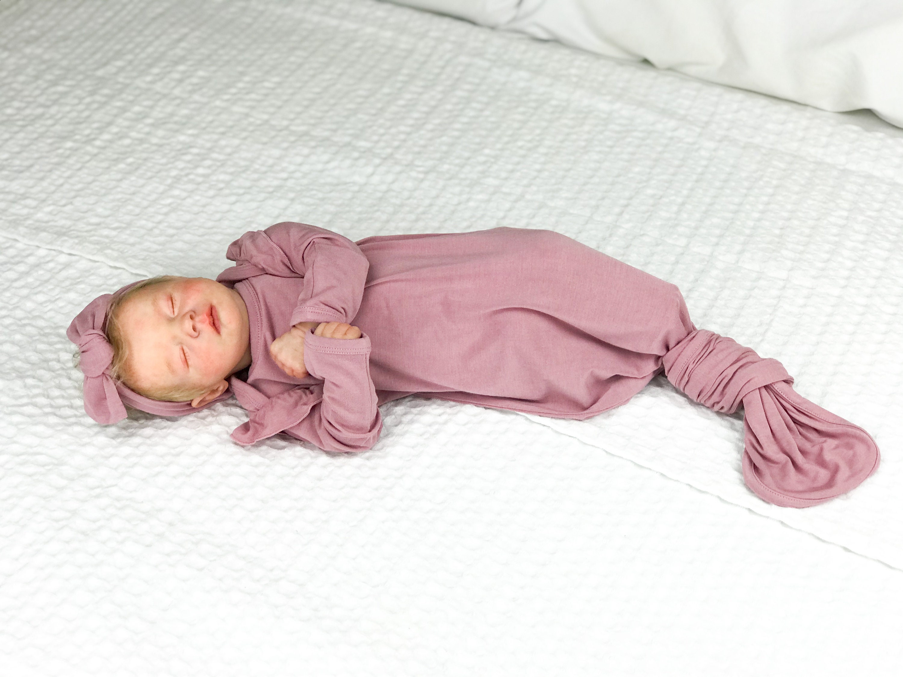 Bamboo Ultra Soft Dusty Rose Baby Girl 