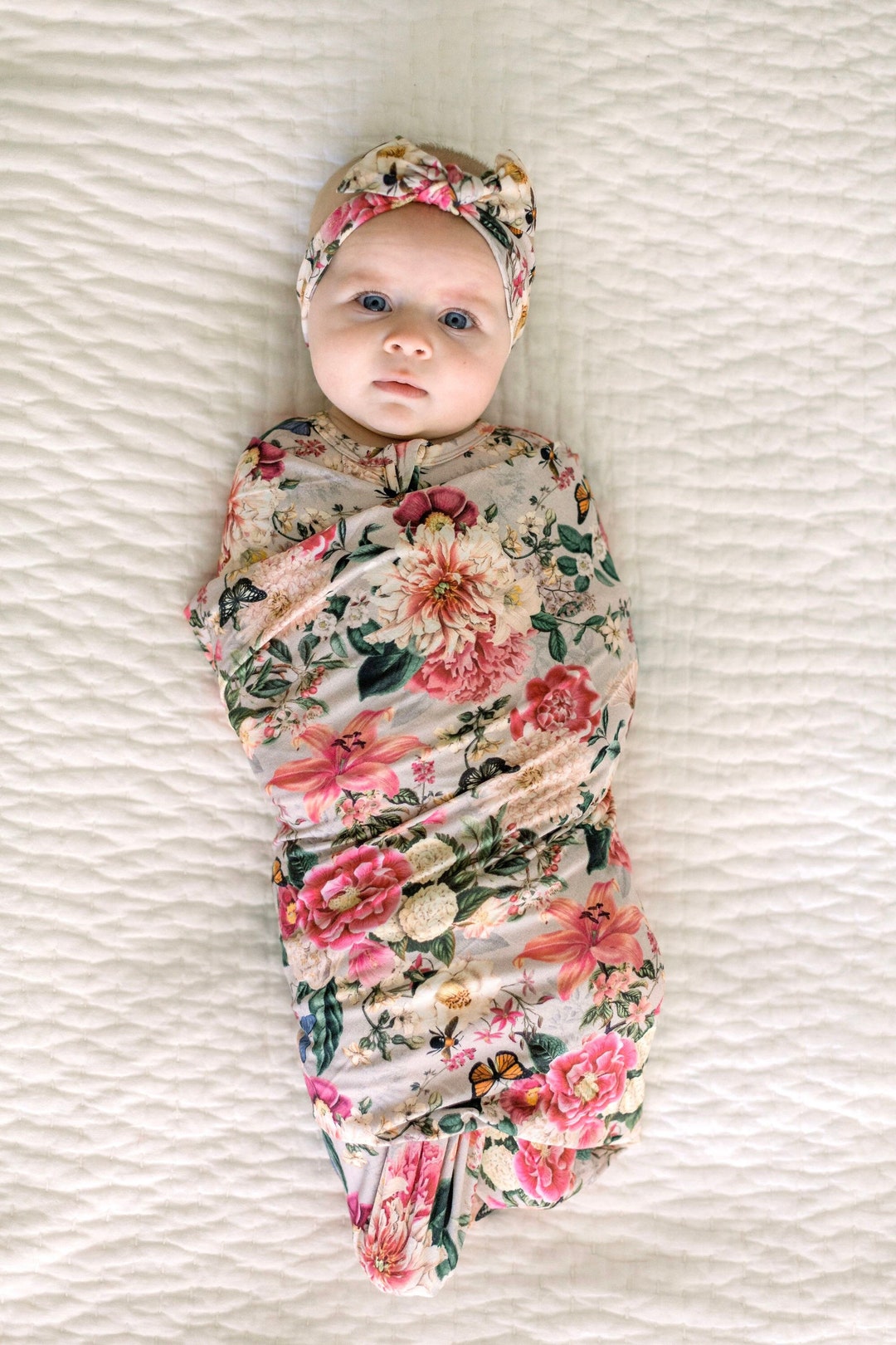 Phoebe Swaddle Bamboo Baby Blanket main image 0
