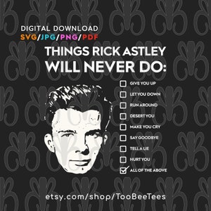 rickroll funny dQw4w9WgXcQ | Art Board Print