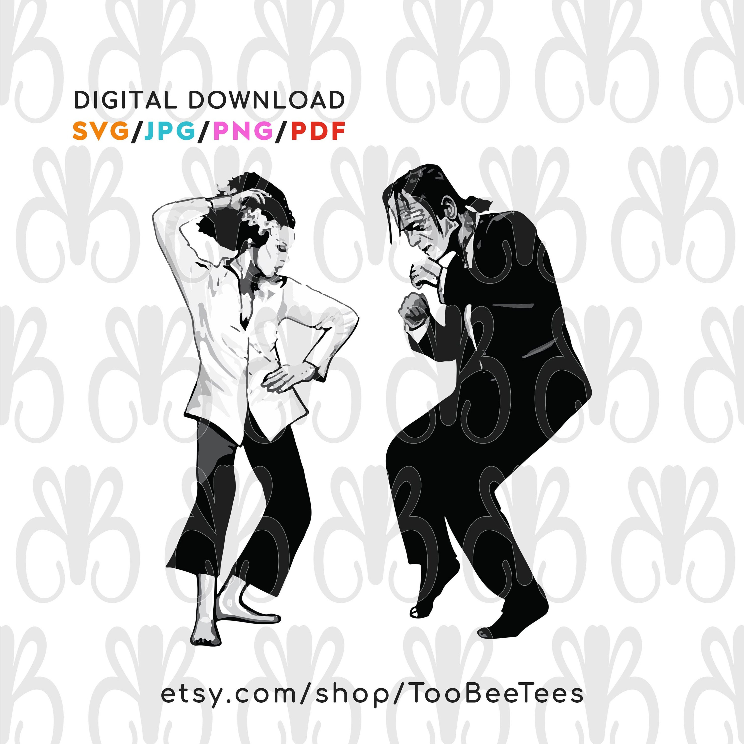 Pulp Fiction Silhouette