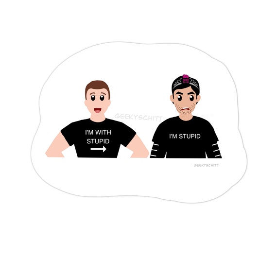 Schitt's Creek Patrick Brewer Cabaret Vinyl sticker Card Making