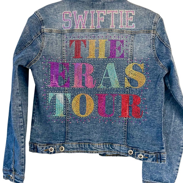 Swiftie Chaqueta vaquera The Eras Tour -Taylor Swift Swiftie Merch