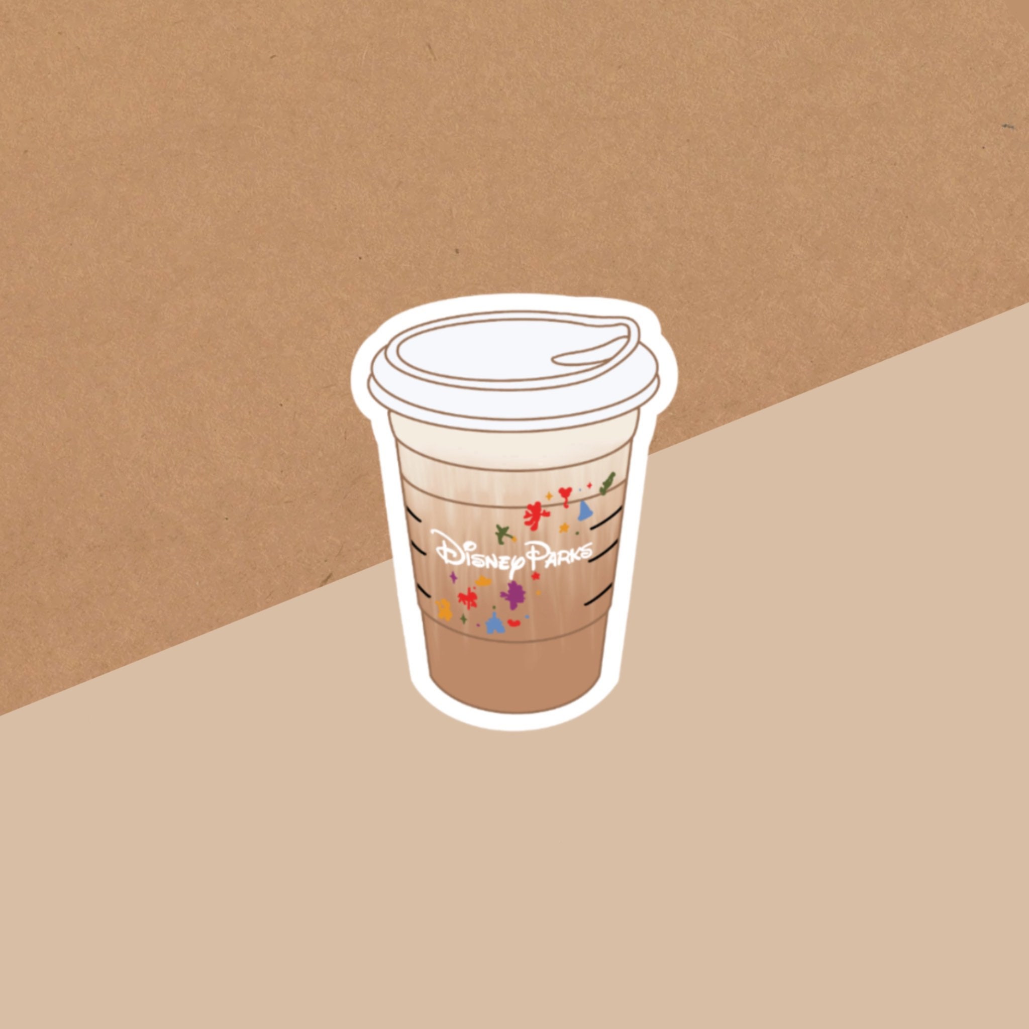 Custom Starbucks Drink Sticker 