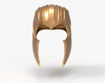 3D Printable Titan Warrior Helmet STL File | Sci-Fi Cosplay Armor