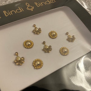 Gold/Silver Classic Bindi Gold Mix