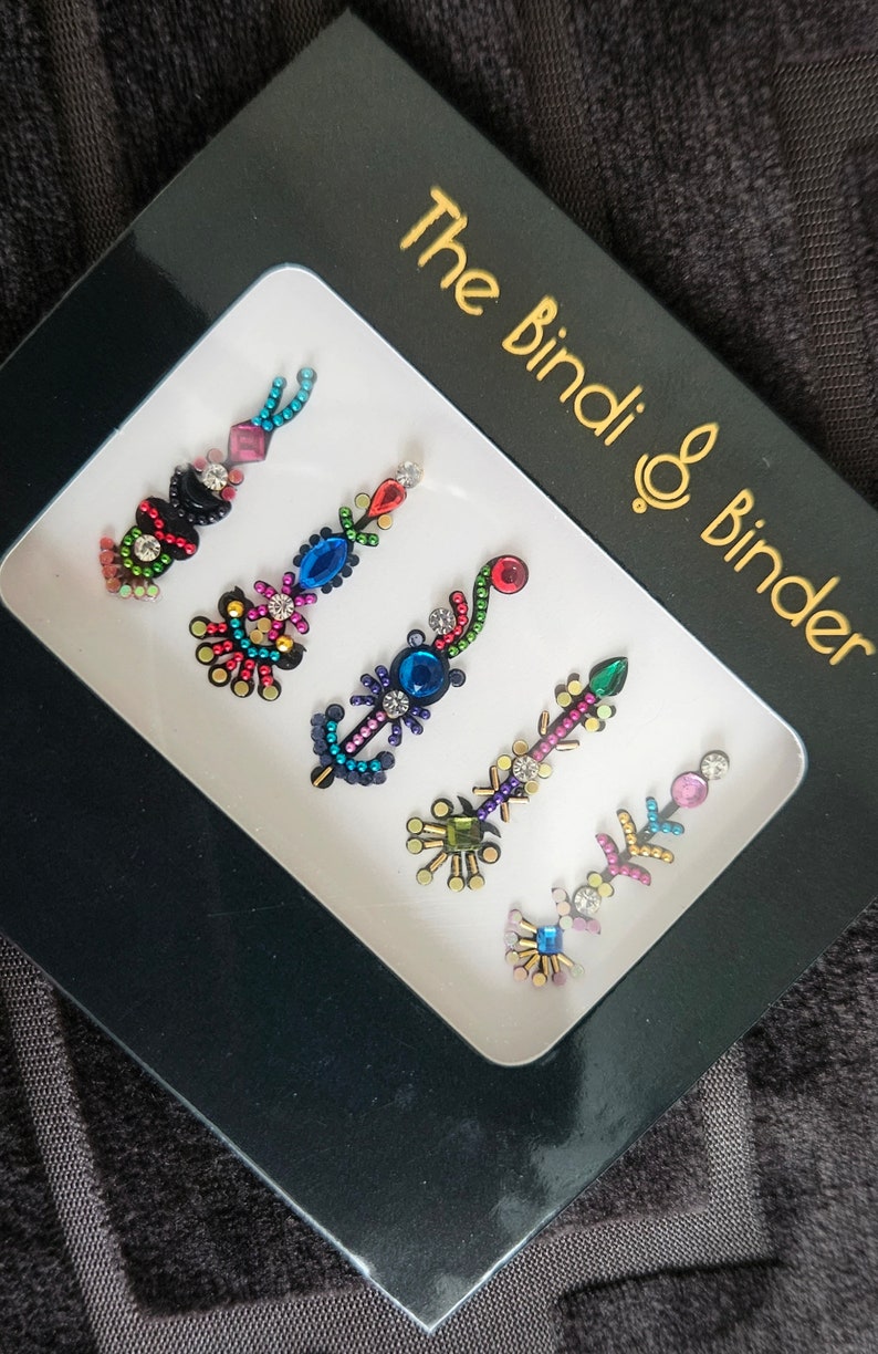 Durga - a Collection of Big. Bold and Beautiful Bindis - Etsy