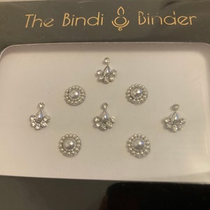 Gold/Silver Classic Bindi Silver Mix