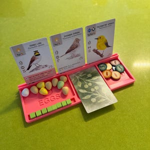 Organisateur de joueur de jeu de société Wingspan (Ensemble de 5)
