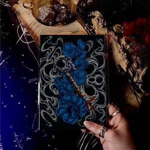 The sandman dc comic original fan art illustration poster graphic art  key to hell  and flowers of dreams