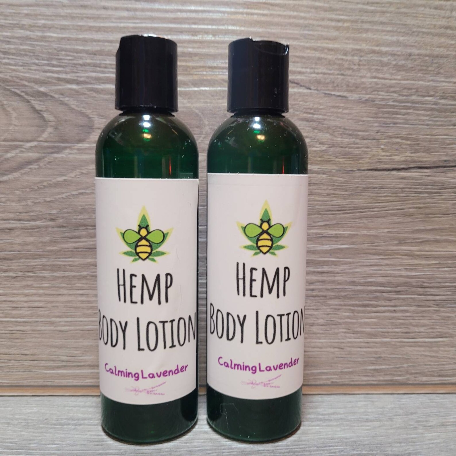 Organic Hemp Lotion Calming Lavender scent allnatural Etsy