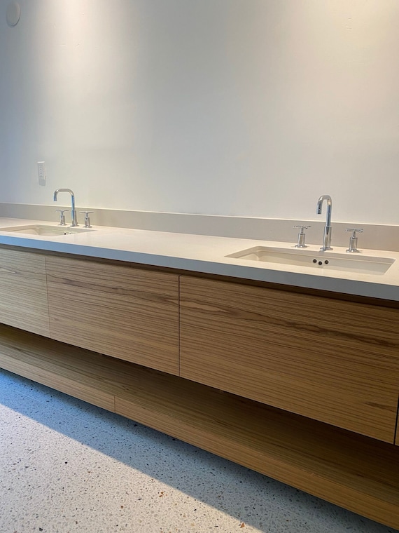 Custom floating vanity deals