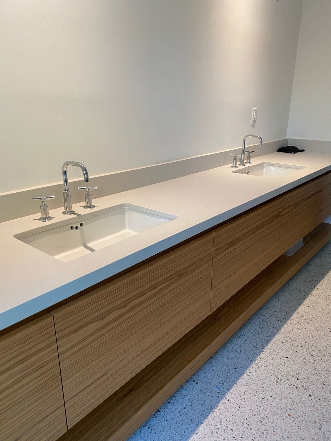 Vanity Bathroom Vanity Wood Veneer Vanity Custom Etsy