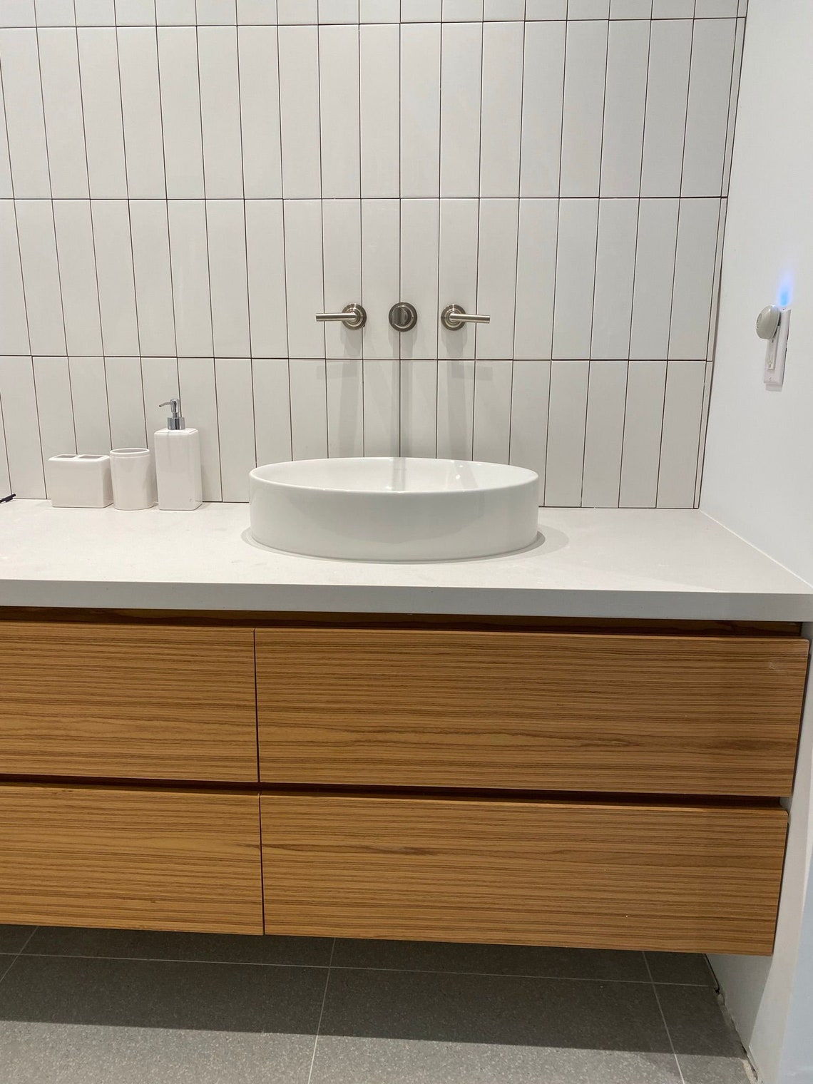 Vanity Bathroom Vanity Wood Veneer Vanity Custom Etsy