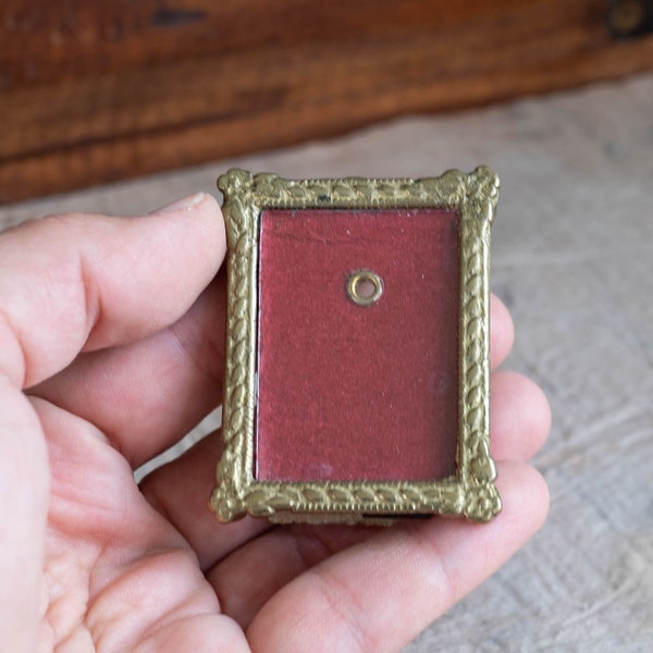 Mini Brass Frame Etsy