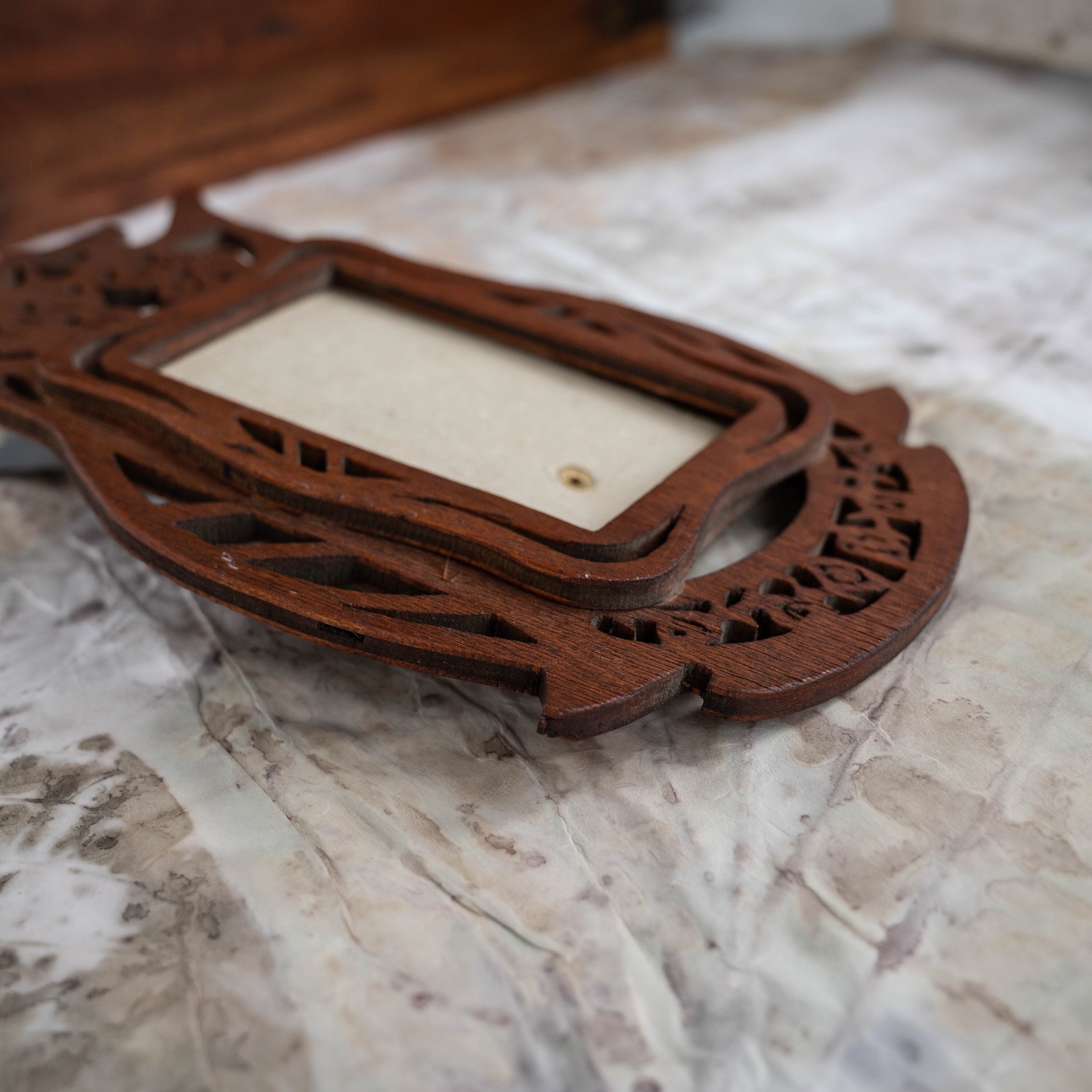 Hand Carved Wood Frame Art Nouveau Photo Frame Antique - Etsy Australia