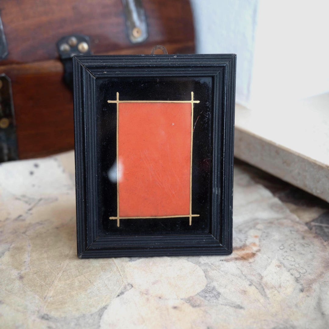Small Photo Frame Small Black Wall Frame - Antique Wood Picture Frame - Victorian ...