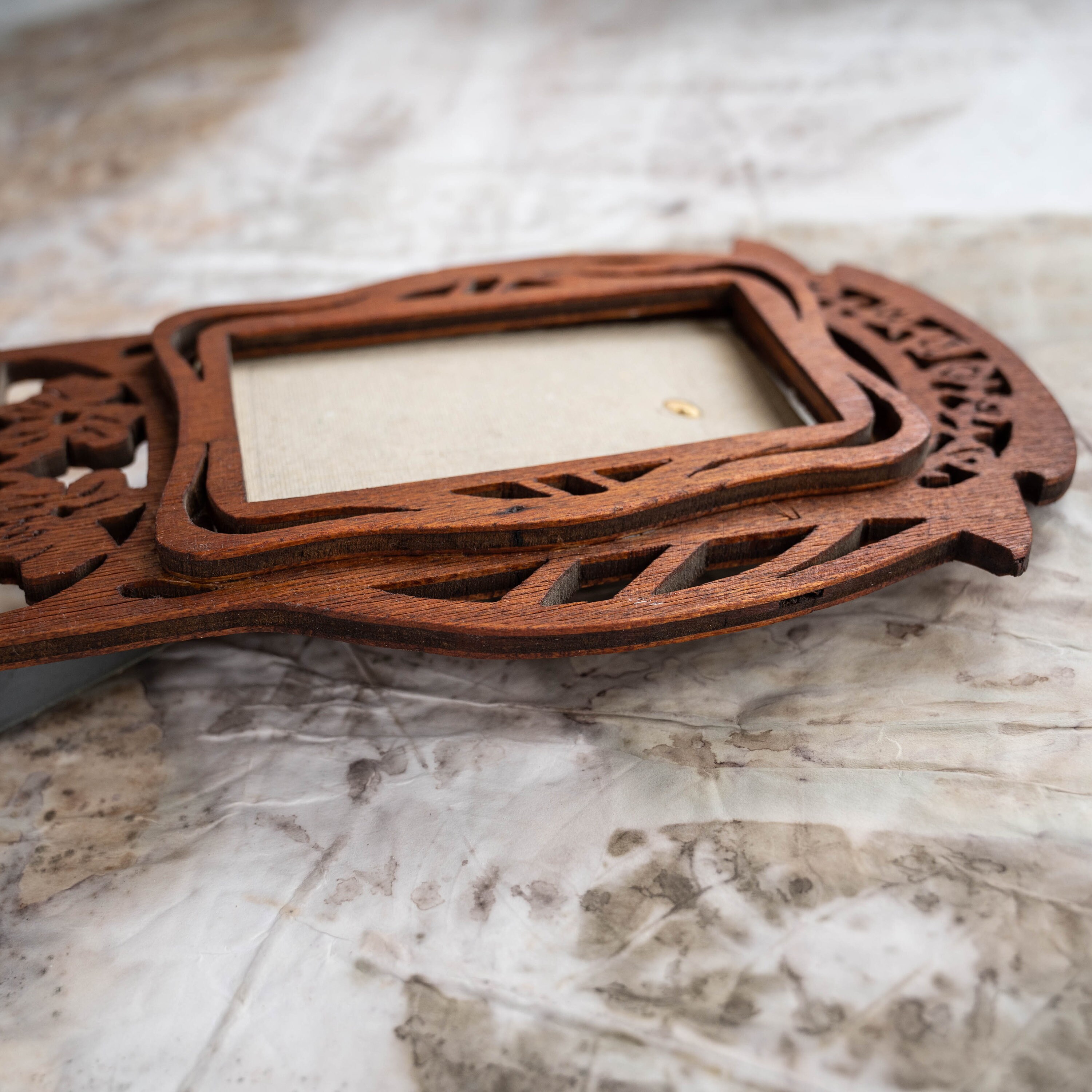 Hand Carved Wood Frame Art Nouveau Photo Frame Antique - Etsy Australia