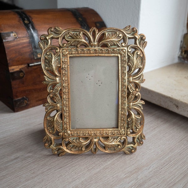 Gold baroque photo frame Victorian ornate picture frame