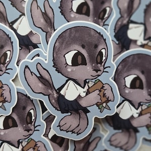 Seal Girl 3in Sticker