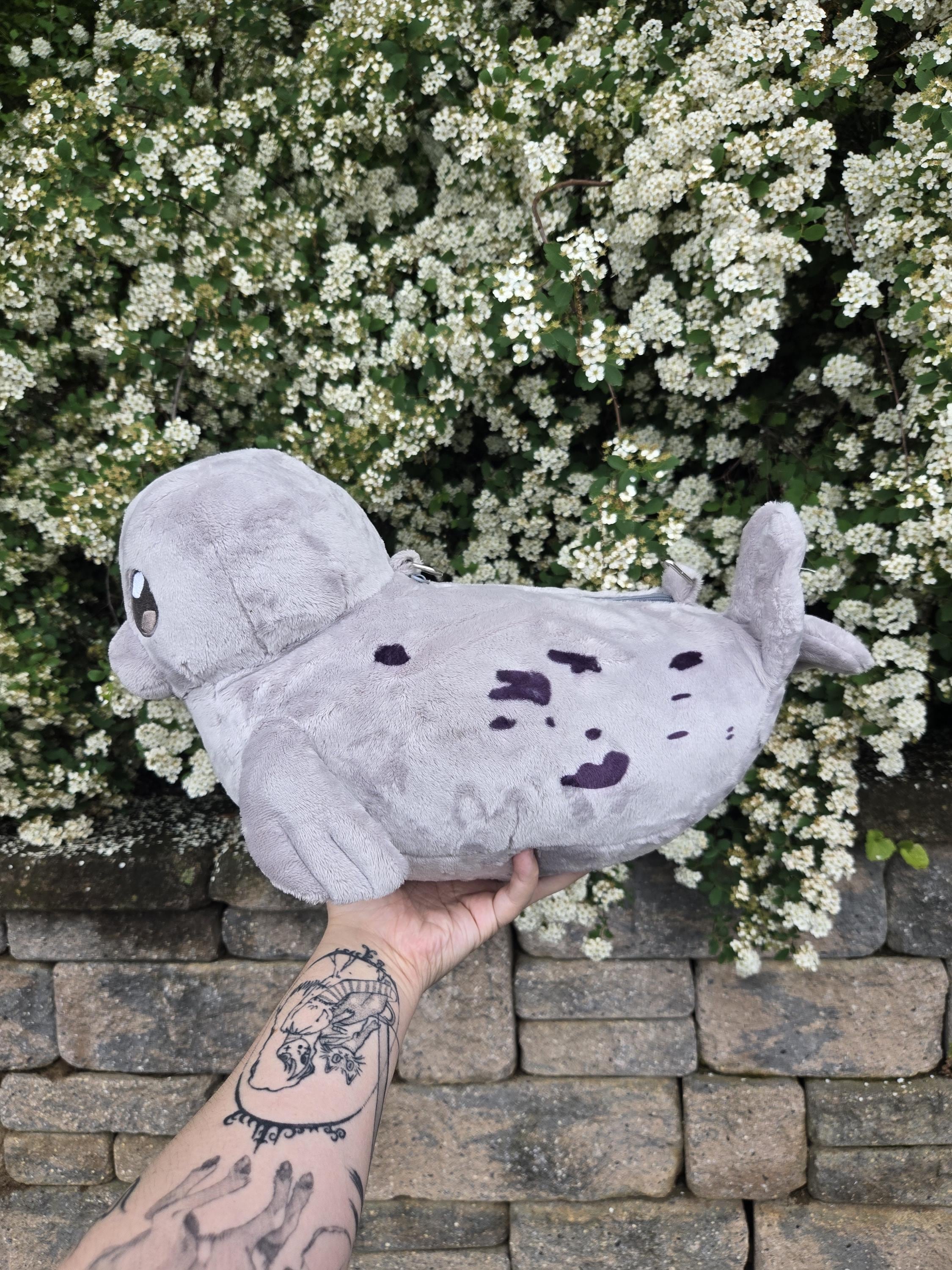 Plush Seal Crossbody Bags - Etsy