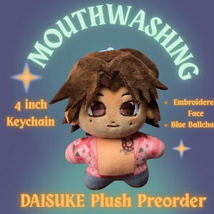 Mouthwashing Daisuke 4in Plush Keychain PREORDER