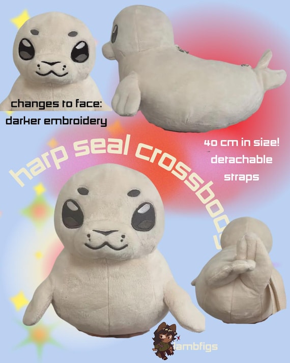 Plush Seal Crossbody Bags - Etsy Denmark