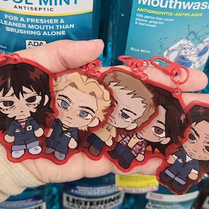 MOUTHWASHING game 2.5 Inch Charms: Curly, Anya, Daisuke, Swansea, JIMMY INSTOCK