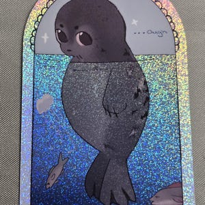 Seal ..Ough Sticker 4in