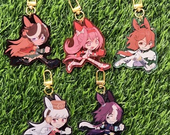 Uma Musume 3.25 in Keychains Haru, Gold Ship, Agnes, Vodka, Symboli