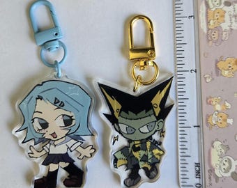 HELLS Angels (Manga) Rinne and Steela 2in Charms