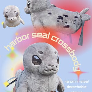 Crossbodytassen met pluche seal