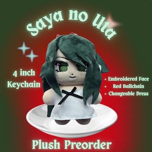 Saya no Uta ( Song of Saya ) Plush Keychain PREORDER
