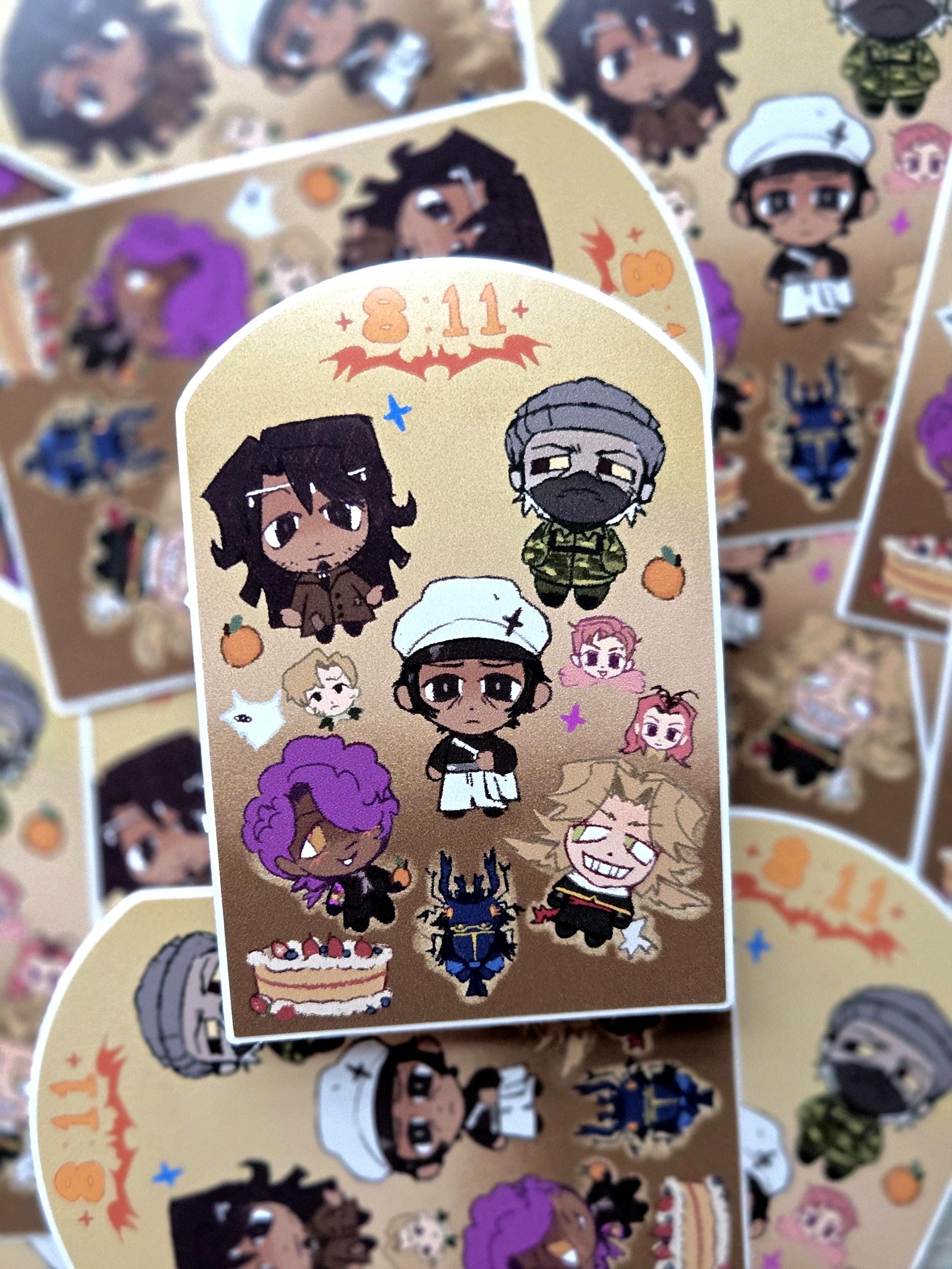 811 Game 3in Sticker - Etsy