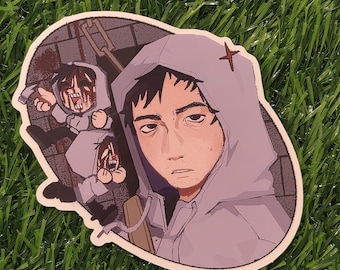 Cry of Fear Simon Henriksson 4 in doorzichtige sticker