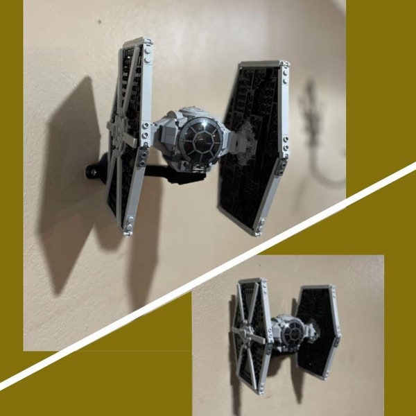 Wall Mount for LEGO® Star Wars 75300 Imperial TIE Fighter