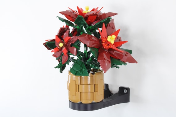 Wall Mount for LEGO® Botanicals 10370 Poinsettia - Etsy