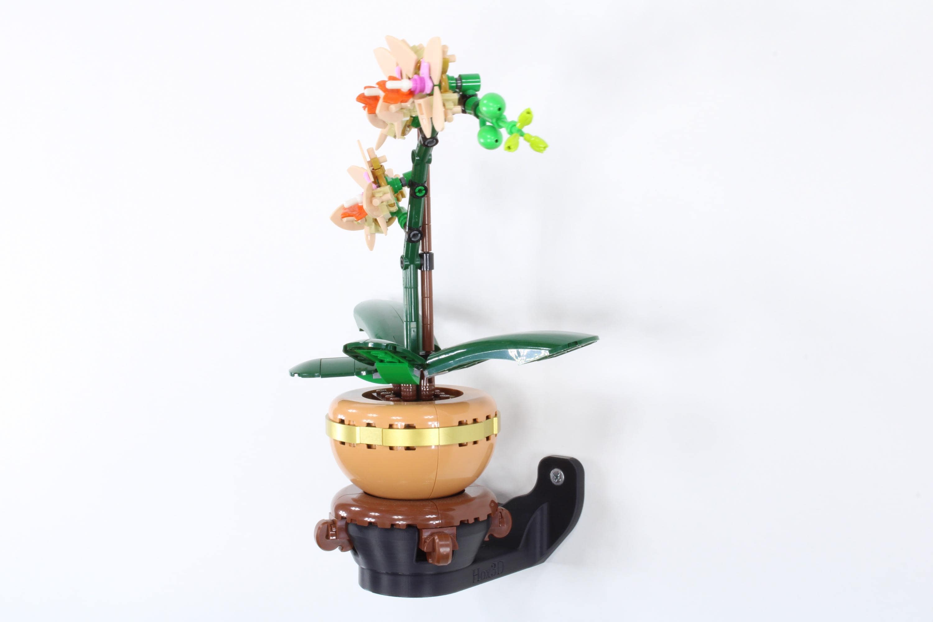 マコマオ Rotating Wall Mount for LEGO® Botanicals 10343 Mini Orchid - Etsy
