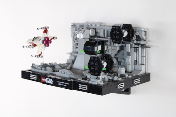 Wall Mount for LEGO® Star Wars™ 75329 Death Star™ Trench Run - Etsy