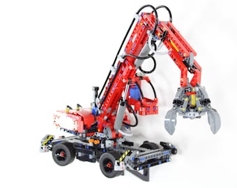 Wall Mount for LEGO® Technic™ 42144 Material Handler