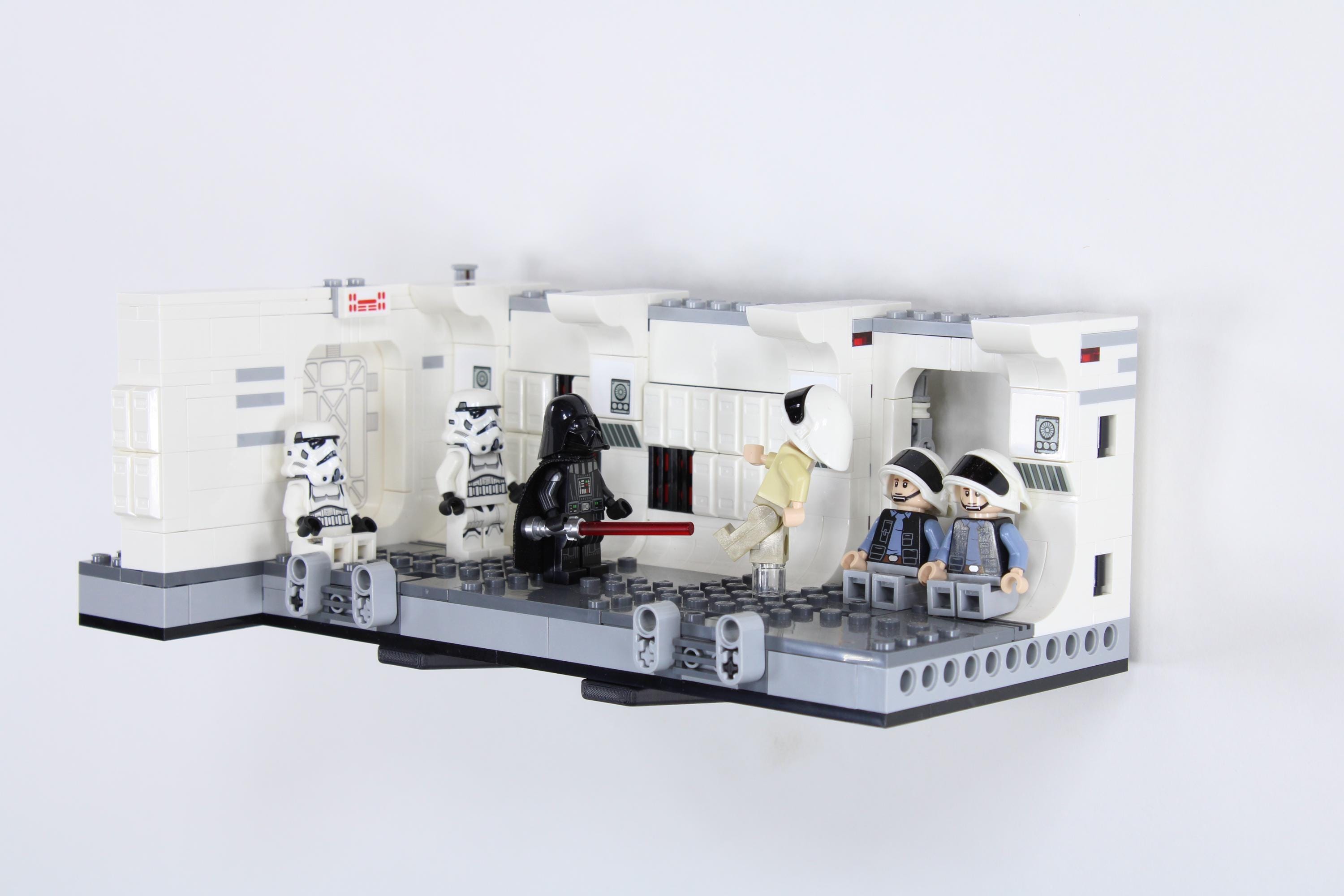 MOKUCONCRETE ディスプレイスタンド MOKUCONCRETE ディスプレイスタンド Acrylic Display Case for Lego