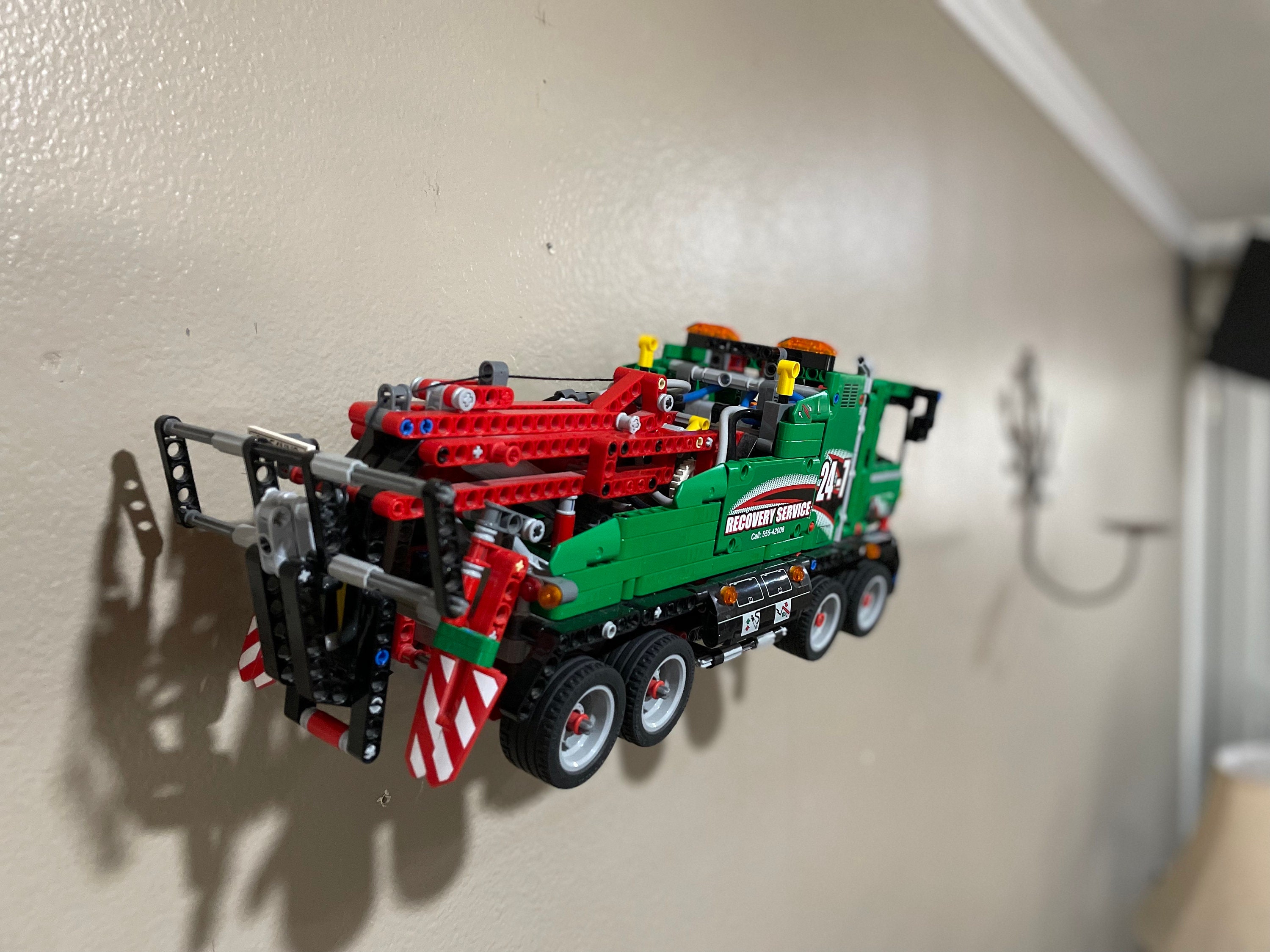 Wall Mount for LEGO Technic 42008 Service Truck Etsy