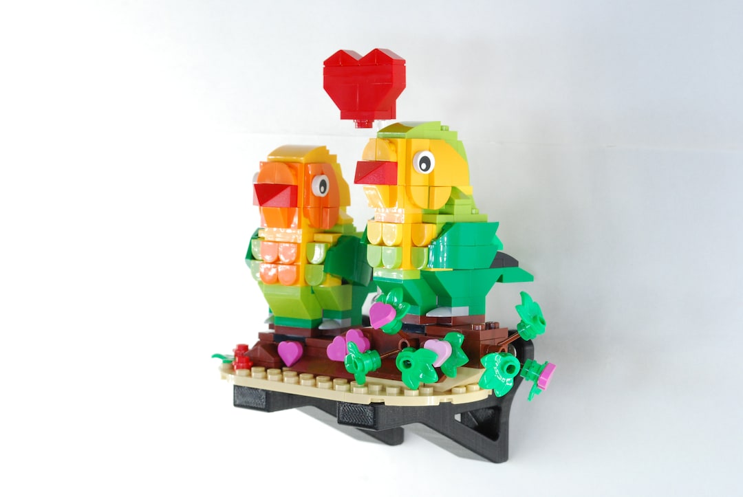 valentines lego lovebirds