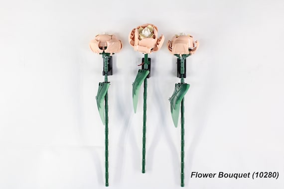 Supporti da parete per fiori LEGO® LEGO® bouquet di fiori 10280, tulipani  40461, rose 40460 o girasoli 40524 -  Italia
