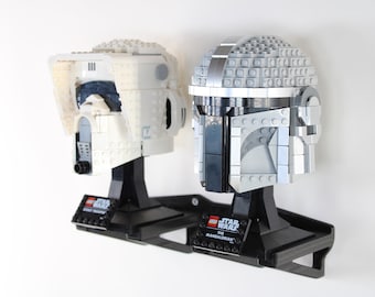 Wall Mount for Lego Helmets and Gauntlets