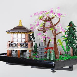 Wall Mount for LEGO® Icons 10315 Tranquil Garden